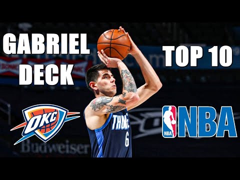 Gabriel Deck TOP TEN NBA | Oklahoma City Thunder 2021
