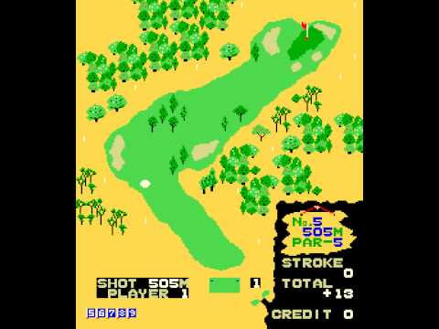 Arcade Game: Birdie King 2 (1983 Taito)