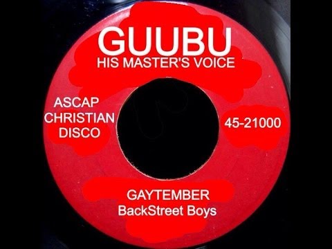 Gaytember - BackStreet Boys (2014) 45rpm