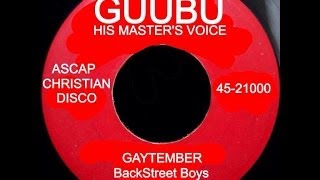 Gaytember - BackStreet Boys (2014) 45rpm