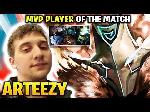 Arteezy Juggernaut - the MVP of the Match