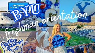 BYU FRESHMAN ORIENTATION | story-times & what to expect | CLASS OF 2028