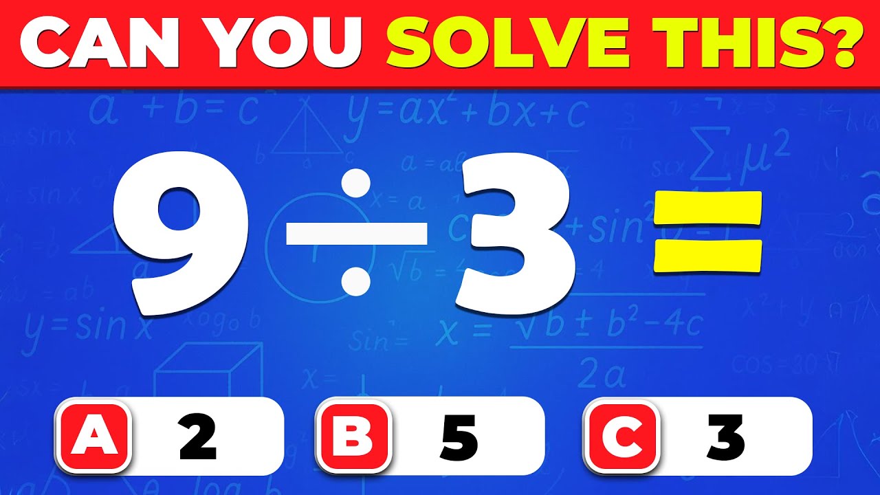 Grade 2 Math Quiz | Easy Division Practice for Learners