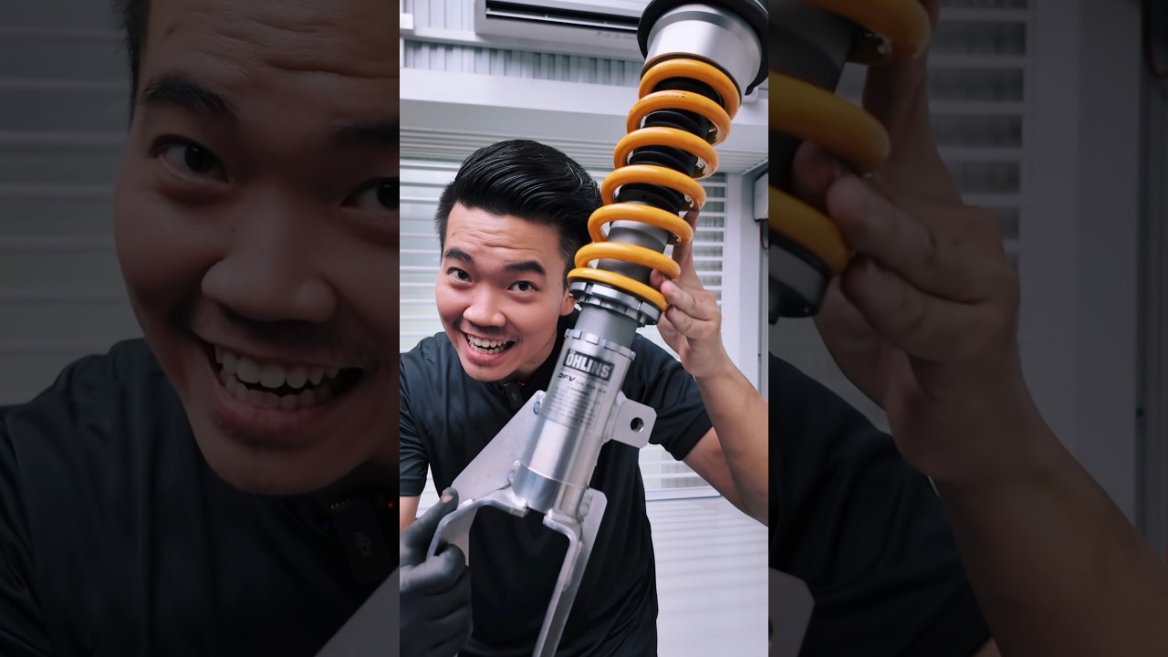 งานติดตั้งจริงที่ใช้ Ohlins โดย G-FORCE Thailand