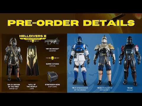 Helldivers 2 All Details From Preorder Bonus to Super Citizen Edition