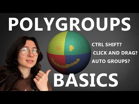 POLYGROUPS for ZBrush Beginners