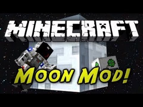 Minecraft Mods - Moon Mod! Review/Download