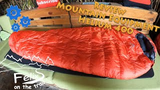Review Mountain Equipment Helium 400 - problematisch?