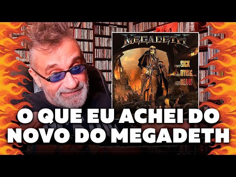 Regis Tadeu aponta duas músicas do novo álbum do Megadeth que lembram "Rust In Peace"