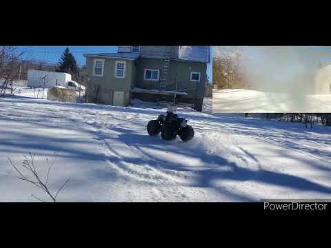 THE BATMAN SPIN MASTER all terrain batmobile (snow drifting)