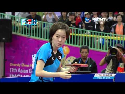 2014 Asian Games WT-F/2nd: LIU Shiwen - ISHIKAWA Kasumi [HD] [Full Match/Chinese]