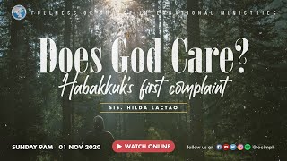 Does God Care? Habakkuk's First Complaint
