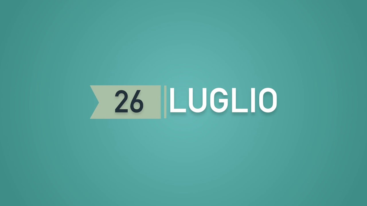 Meditazione Calendario “Parole di Vita” del 26 Luglio 2021