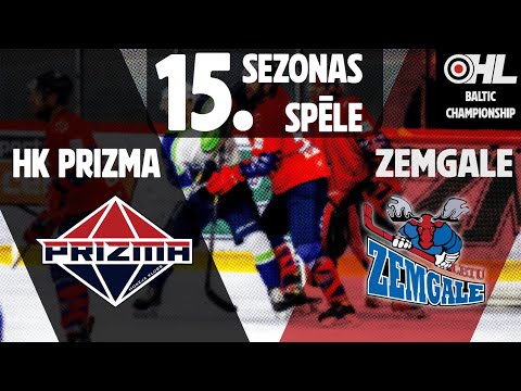 HK PRIZMA VS HK ZEMGALE/LBTU | OHL REGULĀRĀS SEZONAS 15. SPĒLE