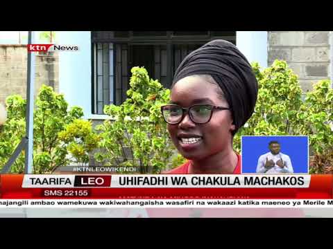 Uhifadhi wa chakula Machakos: Matunda na mihogo inakaushwa