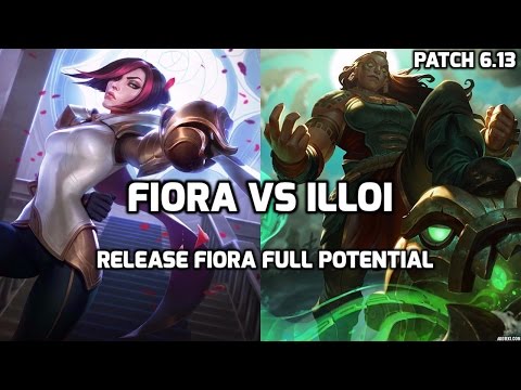 How to destroy Illoi as Fiora (Can you do this?)