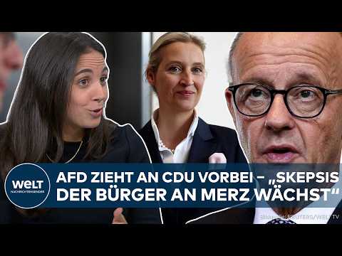DEUTSCHLAND: Paukenschlag! AfD zieht an Union vorbei! – „Skepsis der Bürger wächst!“
