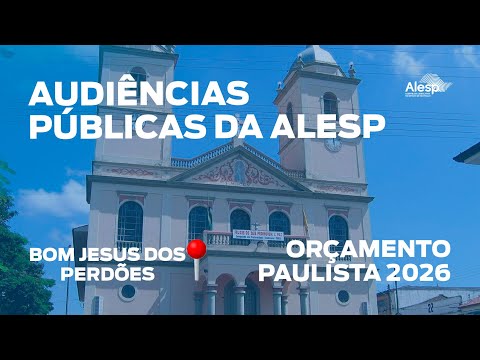 Audiência do Orçamento em Bom Jesus Dos Perdões