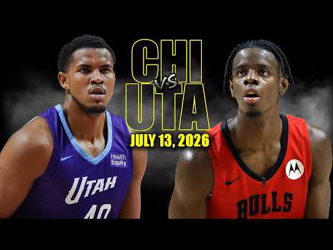 Chicago Bulls vs Utah Jazz Full Game Highlights - July 13, 2026 | NBA Summer League