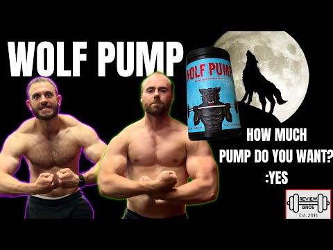 HOW MUCH PUMP? ALL OF IT!!! WOLF PUMP 🐺 NON STIMULANT PRE WORKOUT REVIEW | WOLF SUPPLEMENTS