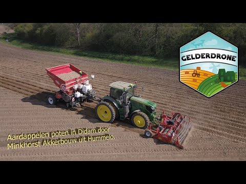 Aardappels poten - Planting potatoes - Kartofelln pflanzen 2020 - Minkhorst Akkerbouw Hummelo