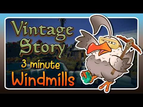 [Vintage Story] How to: Windmills in 3 Minutes!