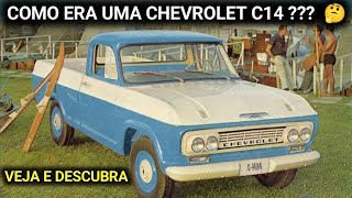 A Rara e desconhecida Chevrolet C14 com versões cabine simples e dupla