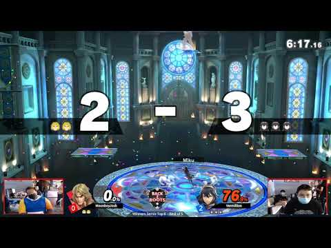 MoonboyJosh vs Vermillion - Winners Semis Top 8 SSBU Singles - Back2Roots 1 | Ken vs Lucina