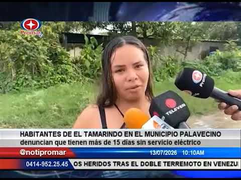 Habitantes del El Tamarindo en el municipio Palavecino denuncian mas de 15 días sin electricidad