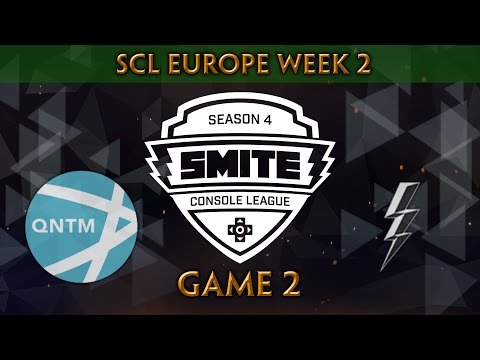 SMITE Console League S4 Spring Split EU Week 2 - Quantum Esports vs. TMNT 4 Lyfe (Game 2)