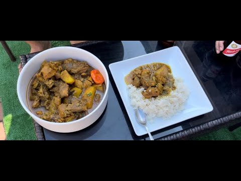 Summer Backyard Lime | Guyanese Style Chicken Curry