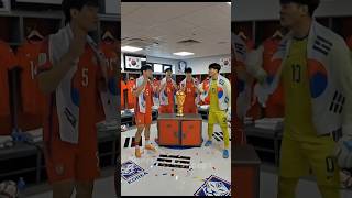 South Korea World Cup Locker Room Epoxy Flooring 🇰🇷⚽️ #shorts  #worldcup2026