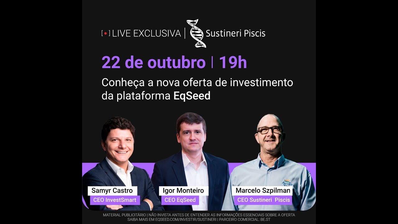 INVESTIMENTOS EM STARTUPS - Susteneri Piscis