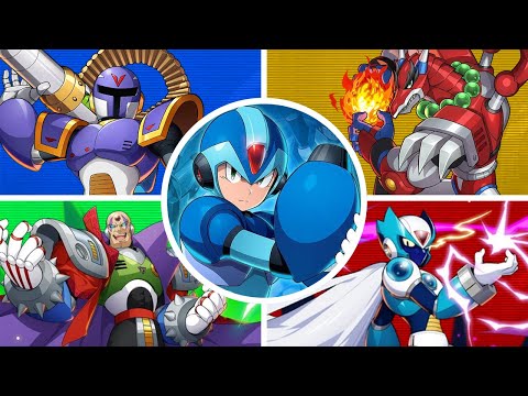 MEGA MAN X DiVE Offline - All Bosses & Ending