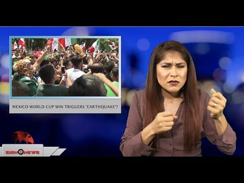Mexico World Cup win triggers ‘earthquake’? (ASL - 6.18.18)