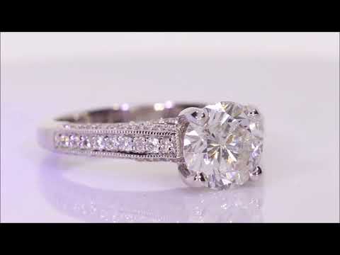 2.00 ctw Diamond Engagement Ring - Round Cut G SI2 | BigDiamondsUSA