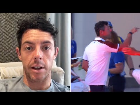 Rory McIlroy REACTS to Leaked Car Park Fight Video