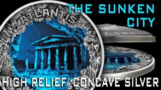 ATLANTIS Sunken City $5 Legal tender Silver Collectible Coin by Mint of Poland 2019