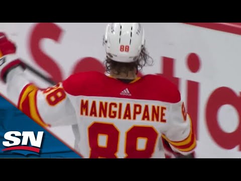 Flames' Mangiapane Caps Frantic Sequence, Converts On 2-On-1 To Draw Even vs. Jets
