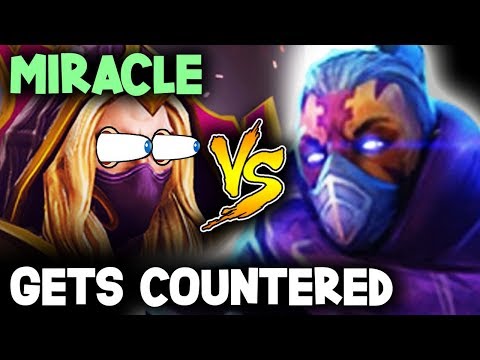 Miracle Invoker Gets COUNTERED By AntiMage Patch 7.18 Dota 2