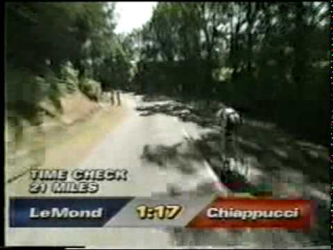 1990 Tour de France Final Time Trial - LEMOND - CHIAPUCCHI