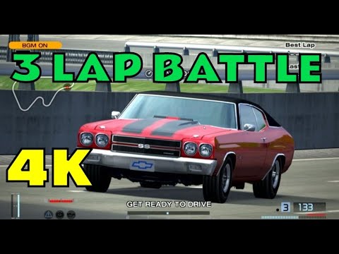 [4K/60] GRAN TURISMO 4 | CUSTOM  3 LAP BATTLE MISSION | USING NOS TO WIN!