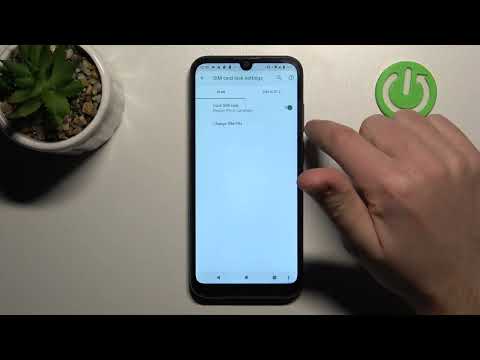 How to Remove SIM PIN from SIM Card on Motorola Moto e6s?