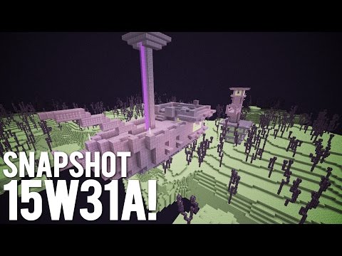 Minecraft Snapshot 15w31a in Under 5 Minutes