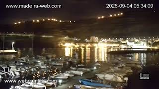 LIVE: Port of Machico HD Webcam, Madeira Island  | @WebcamTaxi live webcam