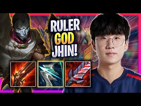 RULER IS A GOD WITH JHIN! - JDG Ruler Plays Jhin ADC vs Zeri! | Season 2023