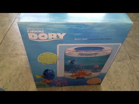 Finding Dory betta tank unboxing