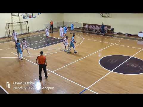 Utakmica 10.12.2022 IV četvrtina KK Torlak vs KK Mladenovac