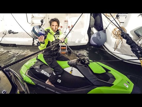 HITTING STORM WAVES WITH A JET SKI!| VLOG 336