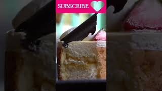 🍰 🎂 🍮 A wonderful sponge cake with vanilla cream! #shorts #satisfying #asmr